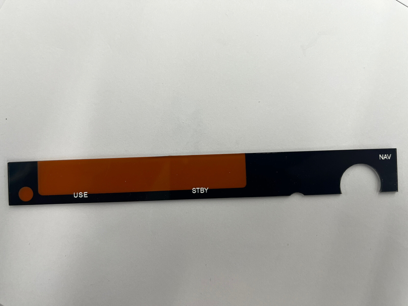 King KN-53 KN53 KN 53 NAV Amber Faceplate Insert Lens Kn53