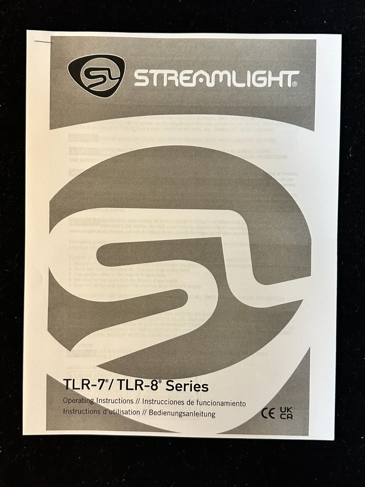 STREAMLIGHT TLR-7 Weapon Mounted Tactical Flashlight with EXTRAS! Nice!! 110