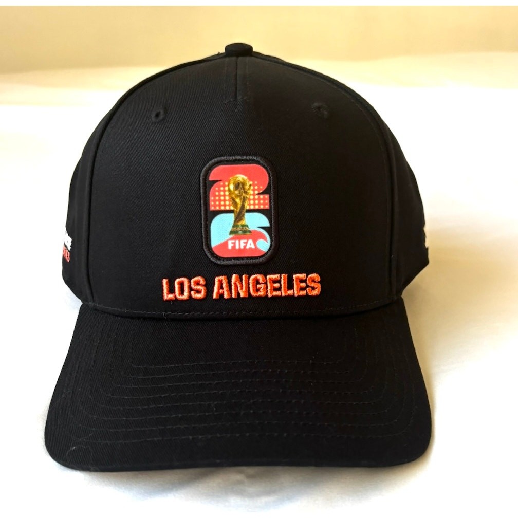 FIFA World Cup 2026 Los Angeles Black Adjustable Cap Hat adidas Official
