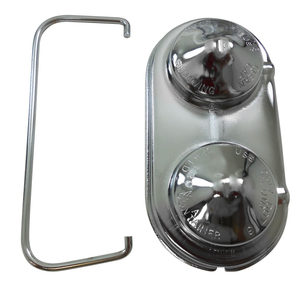 1967-80 GM Car Brake Master Cylinder Cover OE Style Replacement 67-80 Chrome