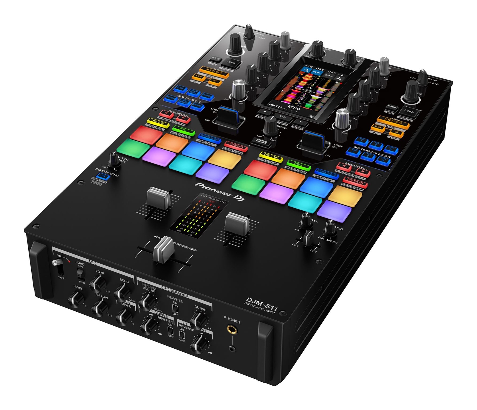 Pioneer DJ DJM-S11 Professional 2-Channel DJ Mixer