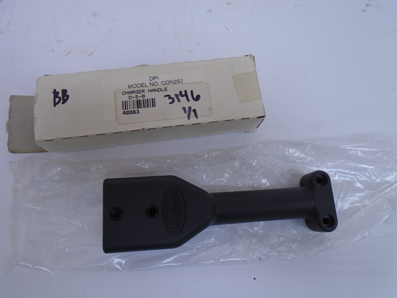 BAD BOY BUGGIE GOLF CART CHARGER HANDLE 40083 BLACK