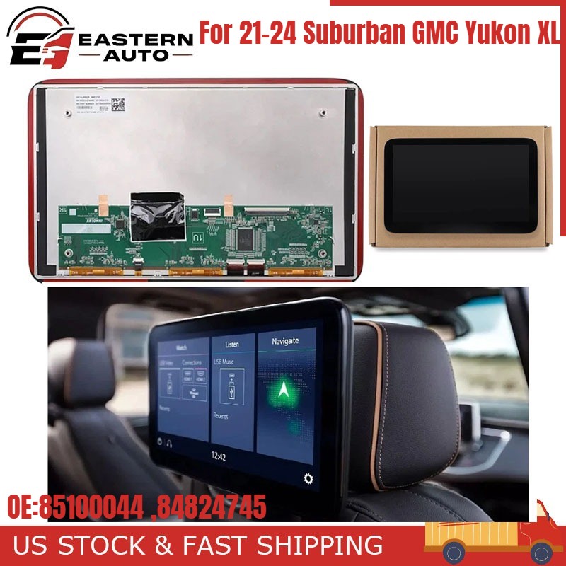 Rear Seat Screen 85100044 12.6" LCD for 21-24 Suburban Yukon Tahoe Escalade New
