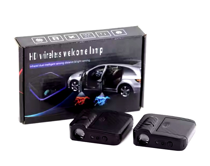 2 Bulbs Chevrolet Ghost Shadow Light Courtesy Door Step Wireless Lights Chevy