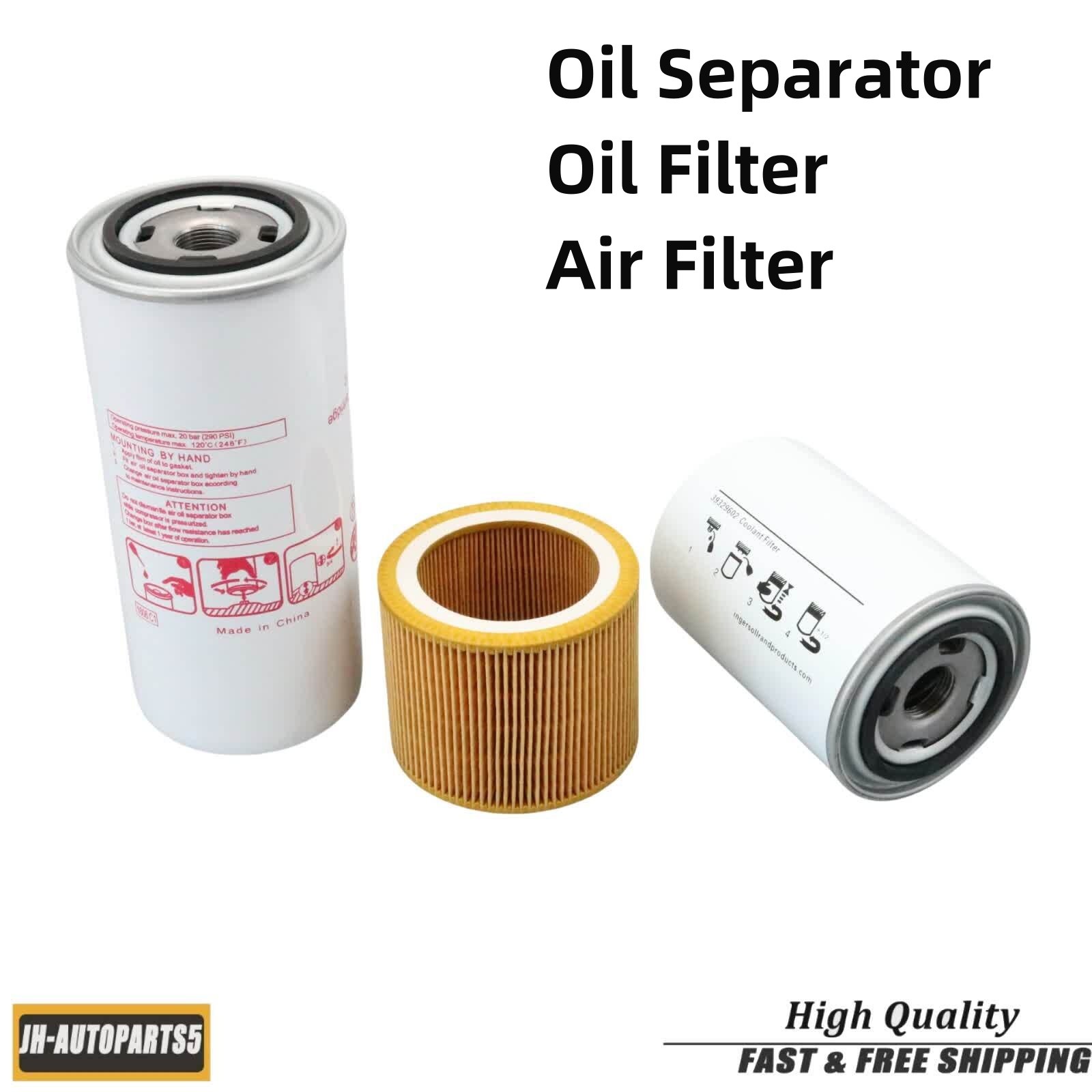 For Ingersoll Rand Air Compressor UP5 UP6 Filter Kit 24121212 88171913 39329602