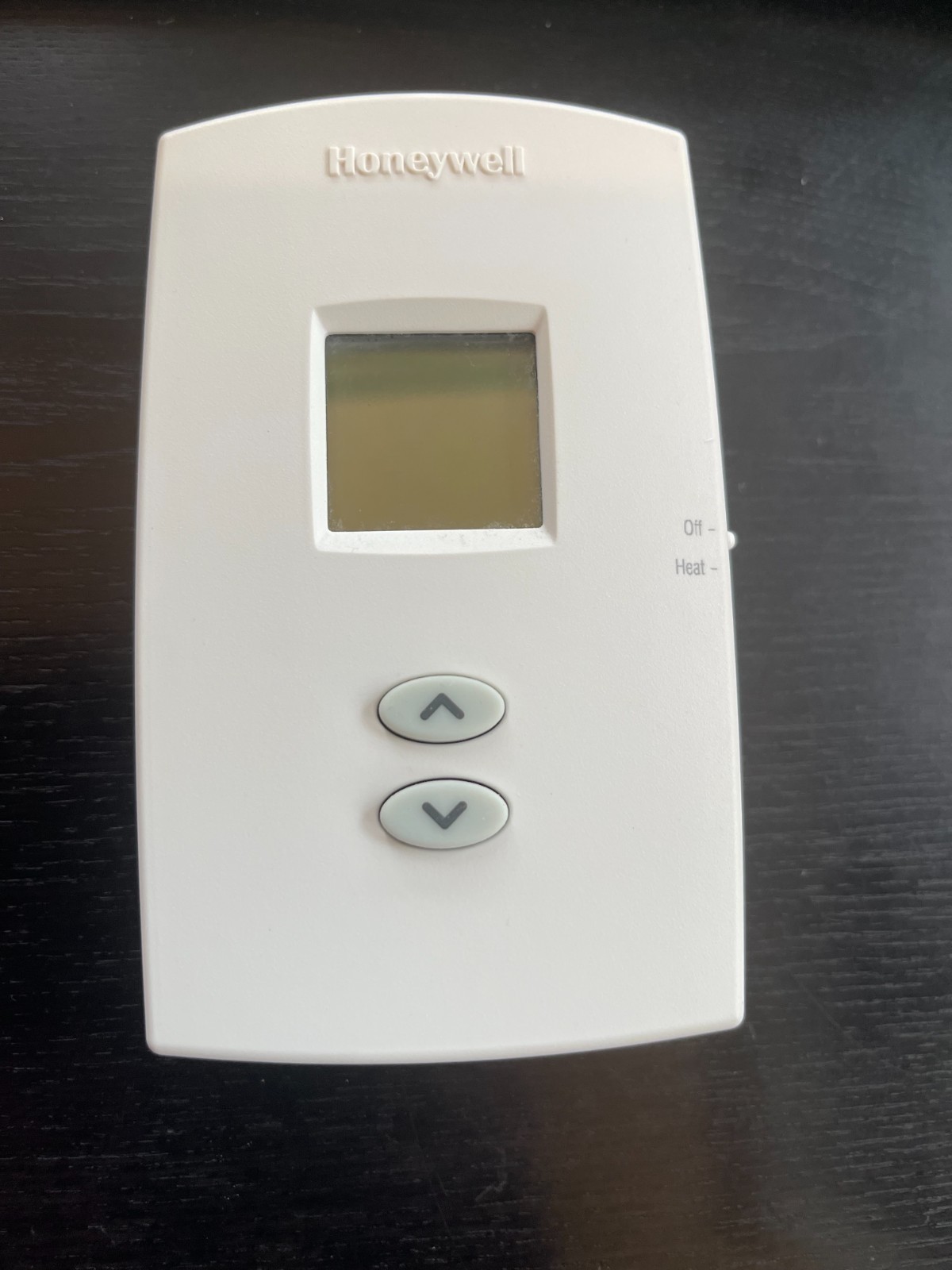 Honeywell TH1100DV1000 Non-Programmable Heat Only (24v R-C-W) Thermostat, white