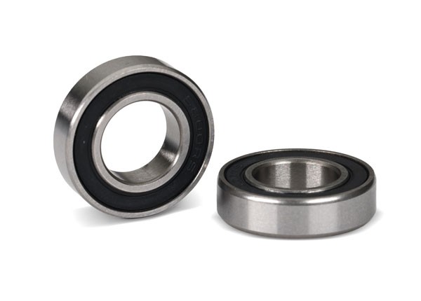 Traxxas 1/8 Sledge Monster Truck * Ball Bearings, Black Rubber Sealed, 10x19x5mm