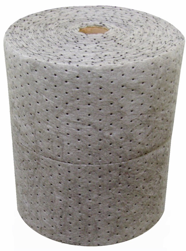 L91006 UNIVERSAL MEDIUM DUTY OIL ABSORBENT PADS ROLL BONDED 30" X 150' PIG MAT