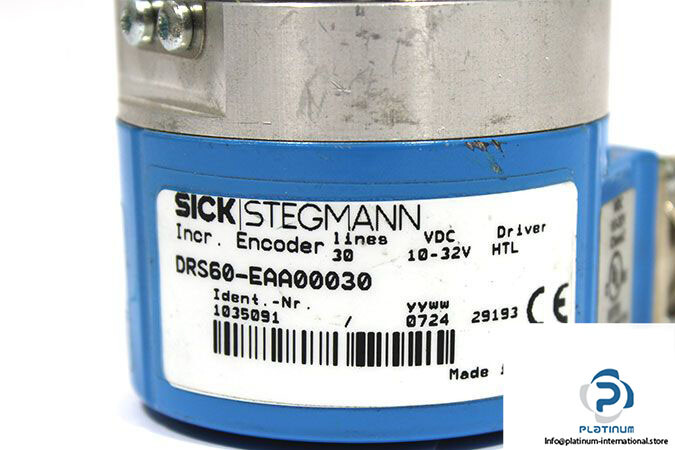 SICK STEGMANN DRS60-EAA00030 INCREMENTAL ENCODER- 1035091