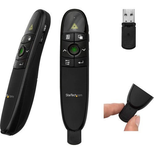 Star Tech.com Wireless Presentation Remote with Red Laser Pointer PRESREMOTE