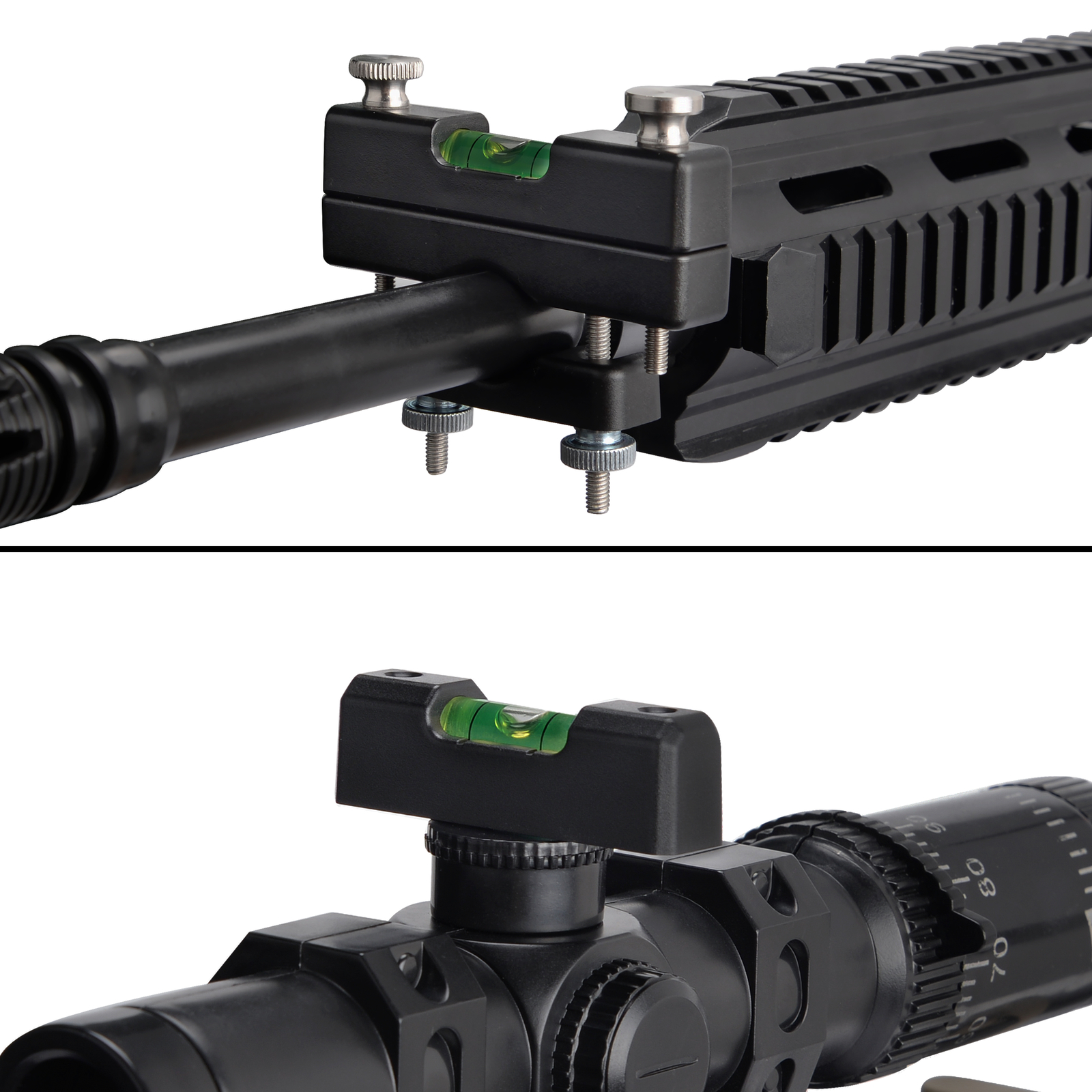 Bubble Level, Scope Mounting Kit, Precision Scope Level Bubble Clip& Levels&Case