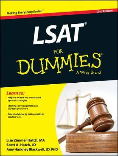LSAT For Dummies - Paperback By Zimmer Hatch, Lisa - GOOD