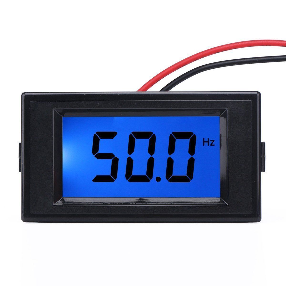 US Stock 45Hz-65.0Hz Digital LCD Display Frequency Panel Meter Gauge AC 80-500V