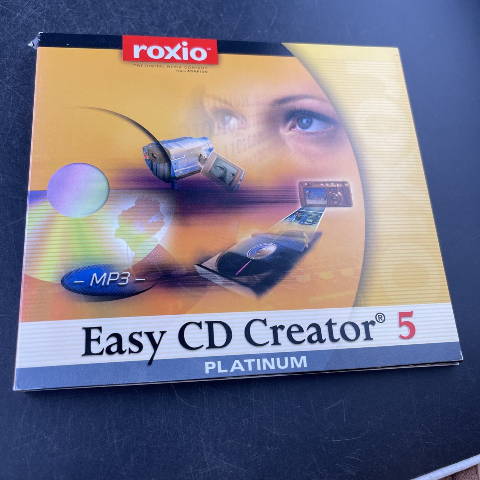 Roxio Easy CD Creator 5 Platinum PC Software CD Burning Windows