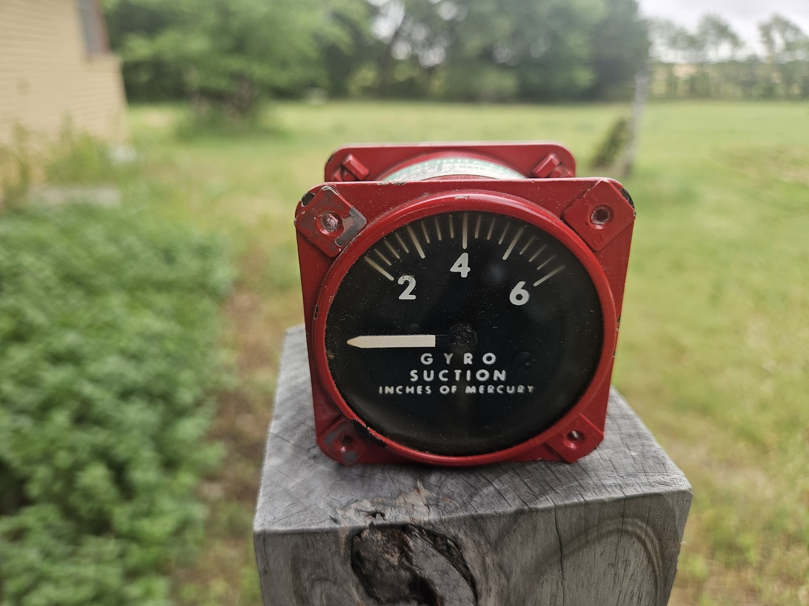Airborne MFG. Co. Gyro Suction Gauge, Model 1G3-4
