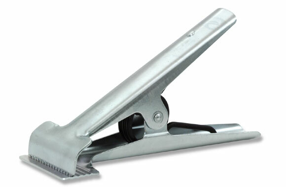 Cloth Clamp - 2",Jaws open approximately 3" with tension spring..(2.5" wide jaw)