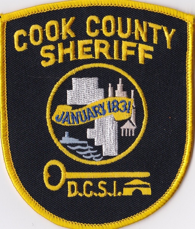 Cook County Sheriff D.C.S.I.  Police Illinois Patch