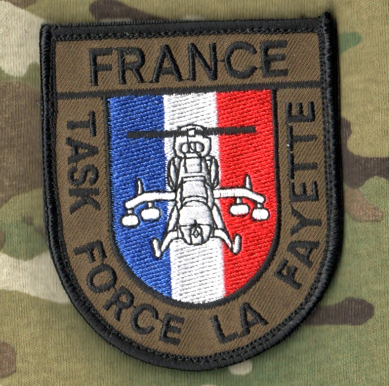 ISAF FRENCH FOREIGN LEGION Brigade La Fayette Task Force La Fayette vêlkrö PATCH