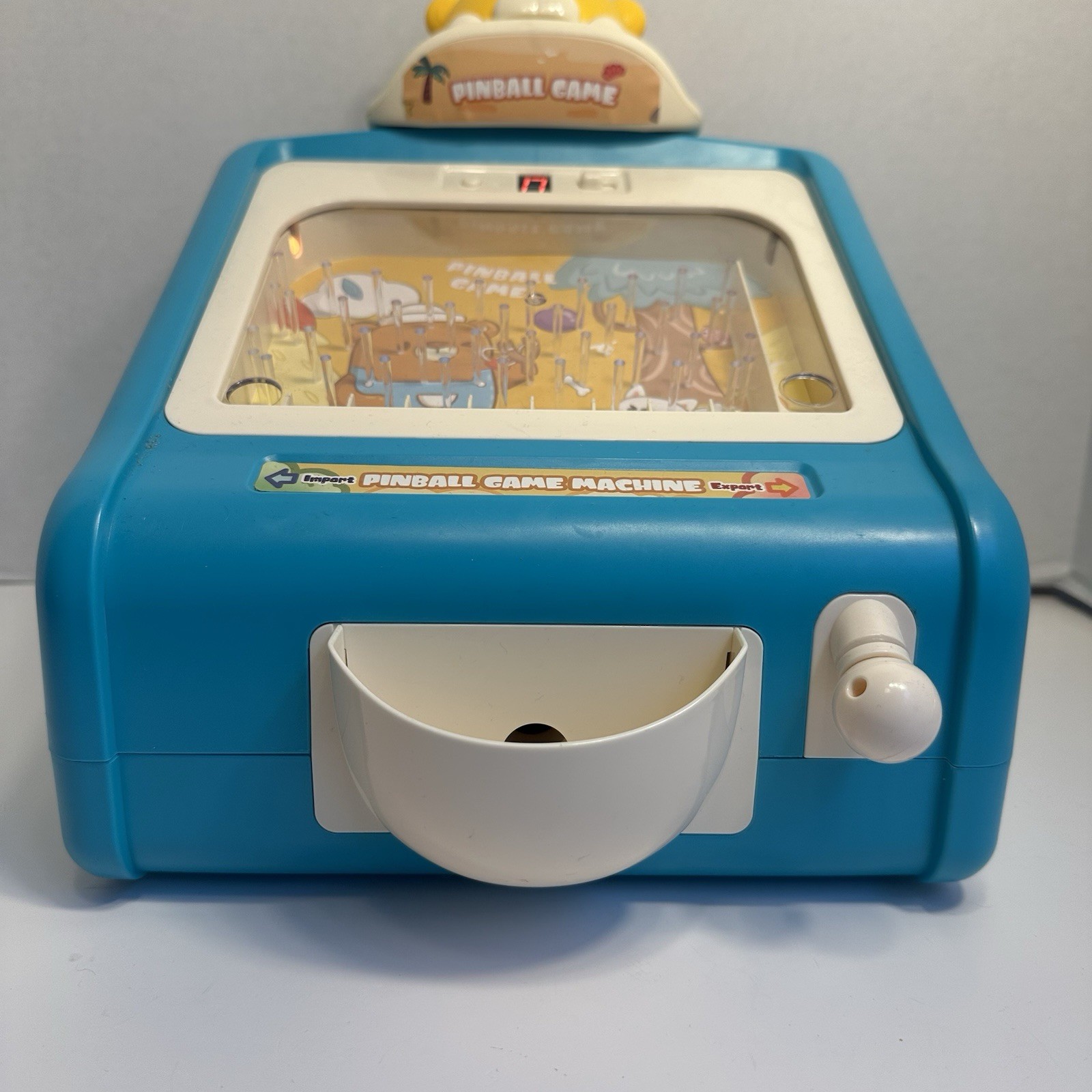 Kids Electronic Pinball Game Machine Tested Working Toy