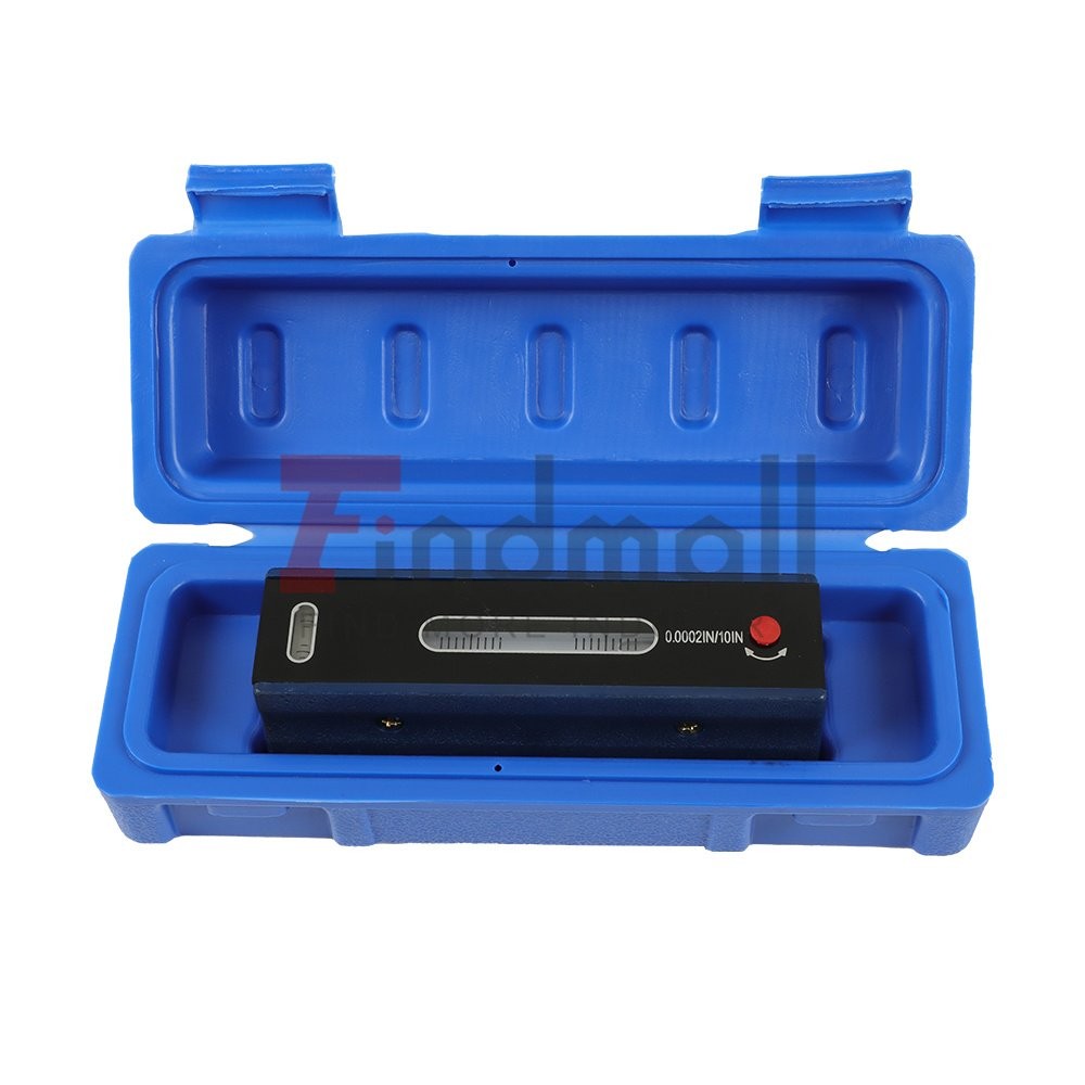 6" Heavy Duty Precision Bar Machinist Level 0.0002''/10' Accuracy In Wooden Box