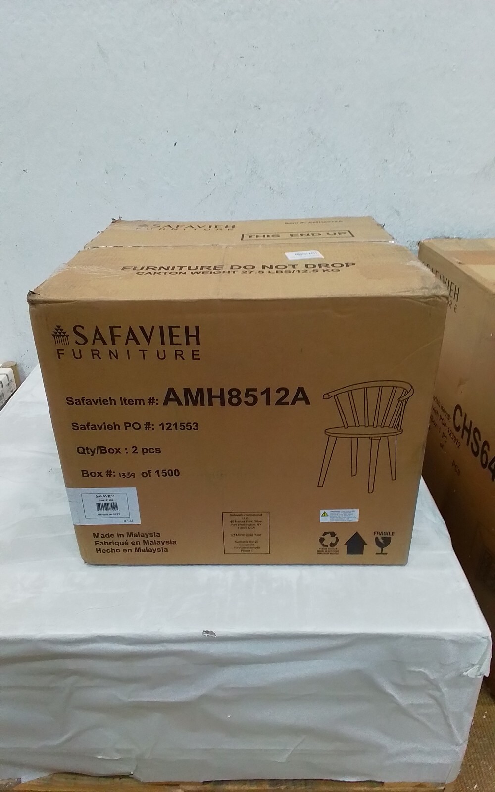 Safavieh BLANCHARD SIDE CHAIR, Reduced Price 2172732951 AMH8512A