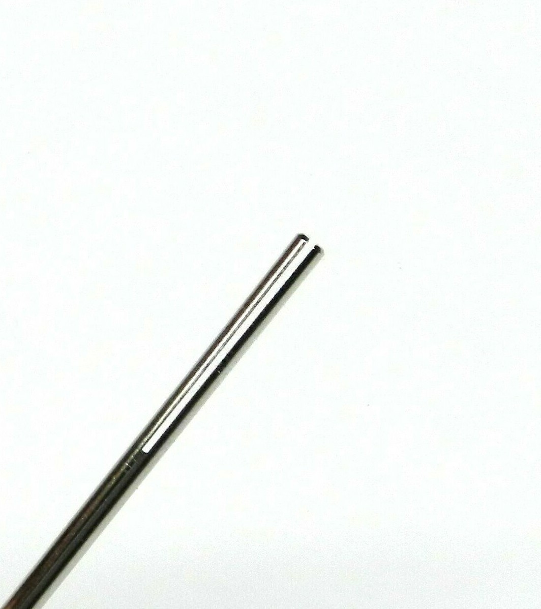 Mini Split Mandrel Straight Shank 3/32" Body Slotted for Sand Paper Strips 4 Pcs