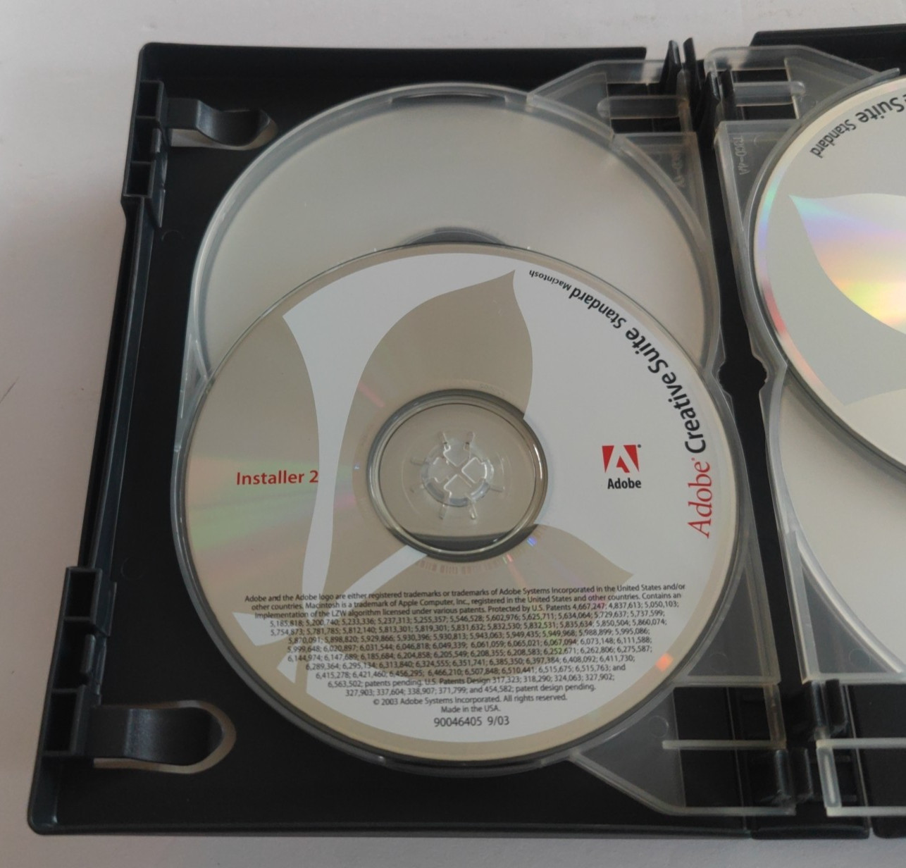 Adobe Creative Suite Standard Upgrade For Mac with Serial Numbers, 4 Disc Set