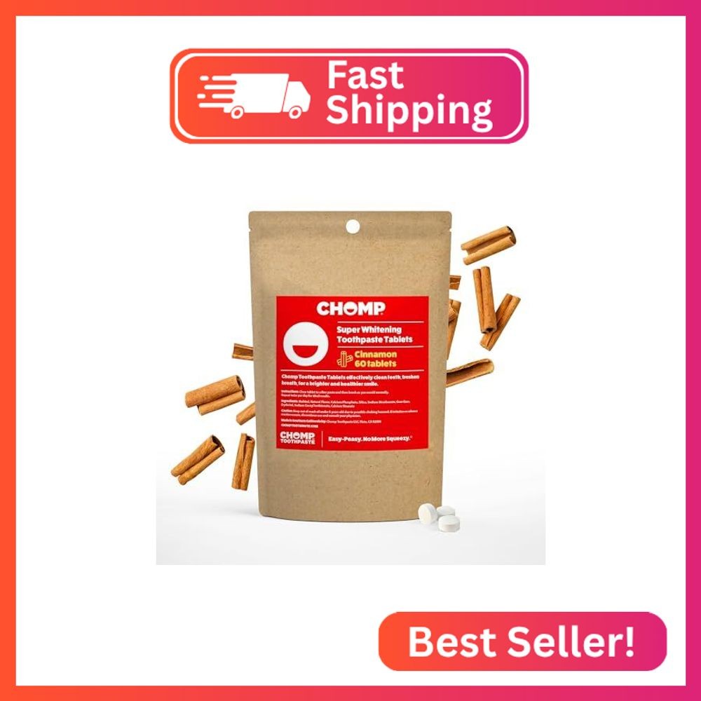 Chomp Toothpaste Tablets Refill Cinnamon