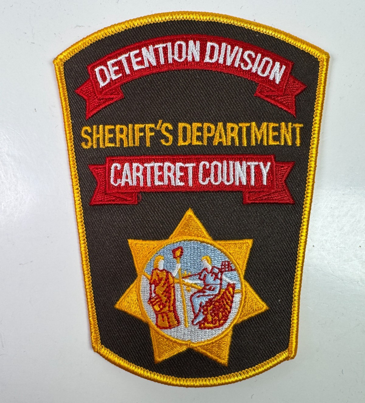 Carteret County Sheriff Detention North Carolina Correction Jail Prison Patch L2