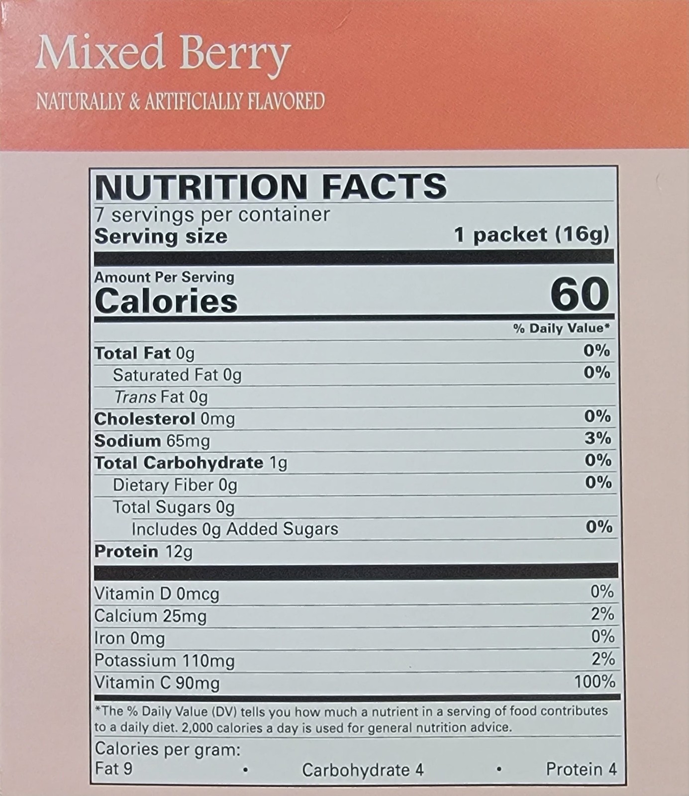 DPTG Mixed Berry Fruit Drink
