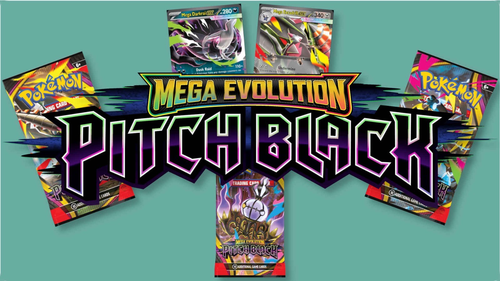 Mega Evolution Pitch Black: Choose Your Card- Common, Uncommon, Holo/Reverse