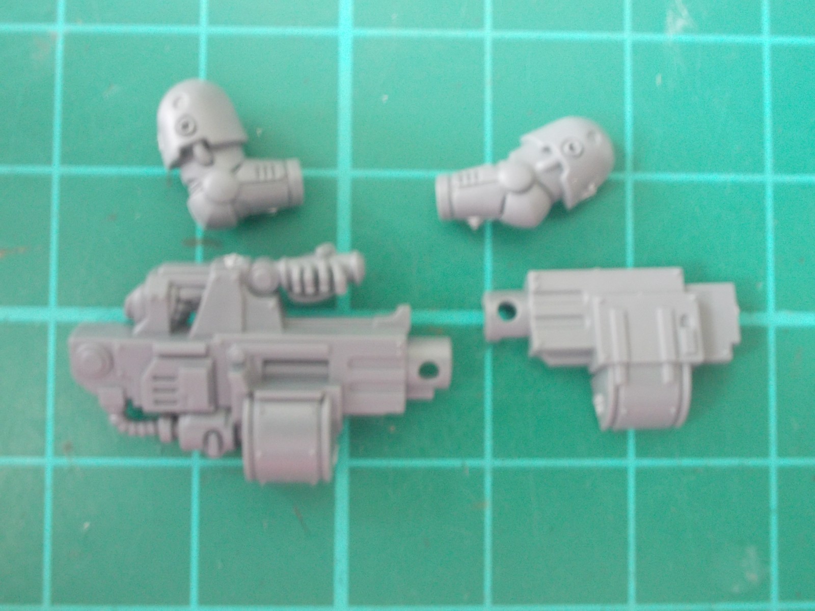 Horus Hersey - Space Marine Legion Heavy Bolter - 30k / 40k bits