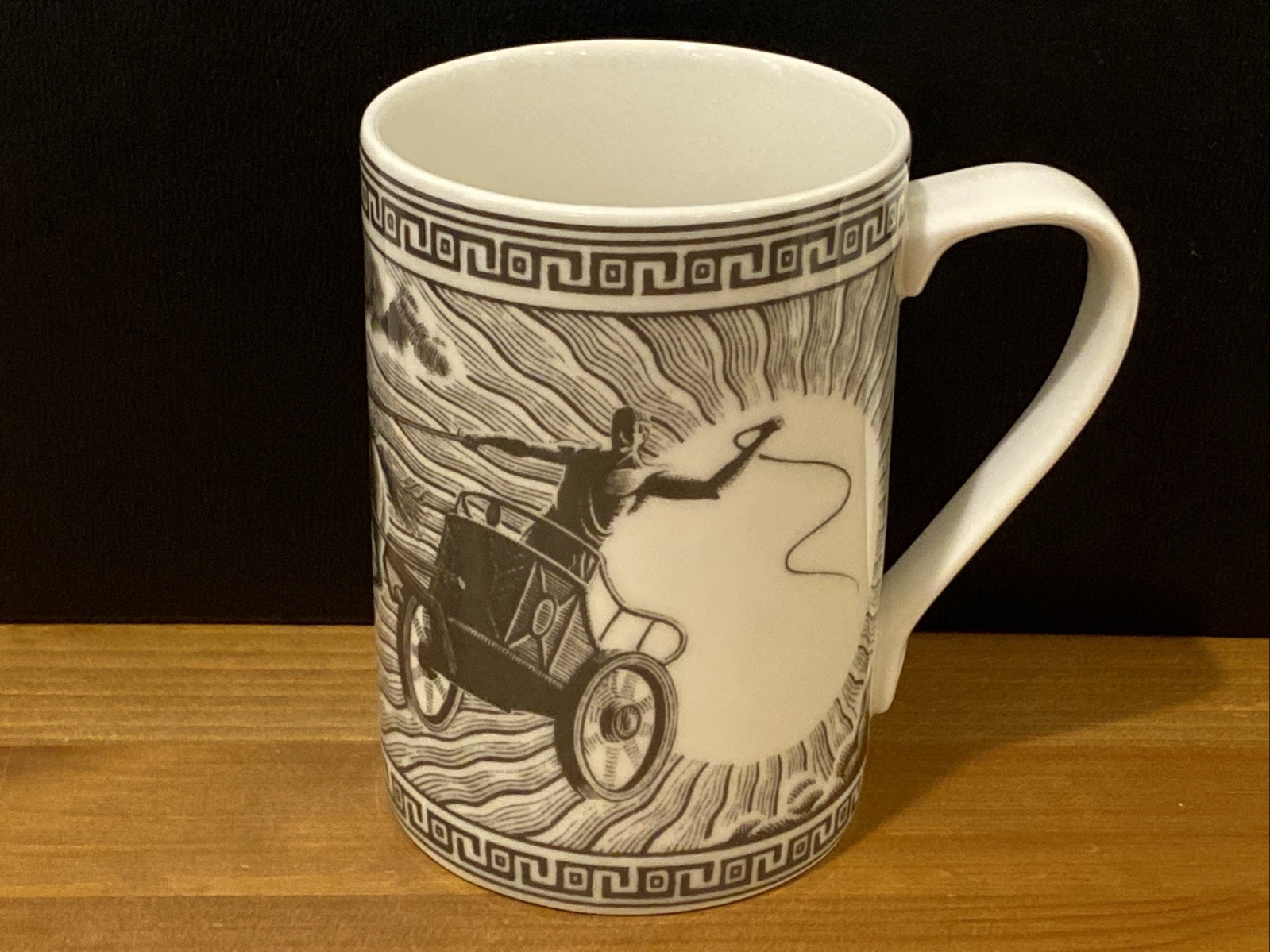 222 Fifth Slice of Life Graphic Illustrator Mugs Apollo 4.5” Height Excellent
