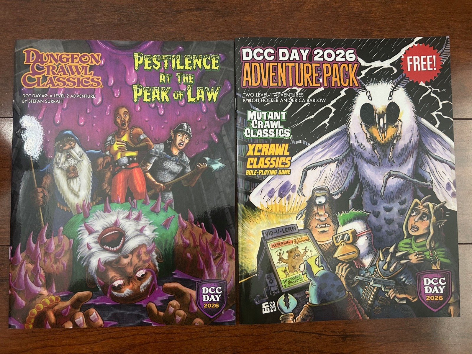 DCC Day #7 Pestilence at the Peak of Law and Adventure Pack DCC Day 2026