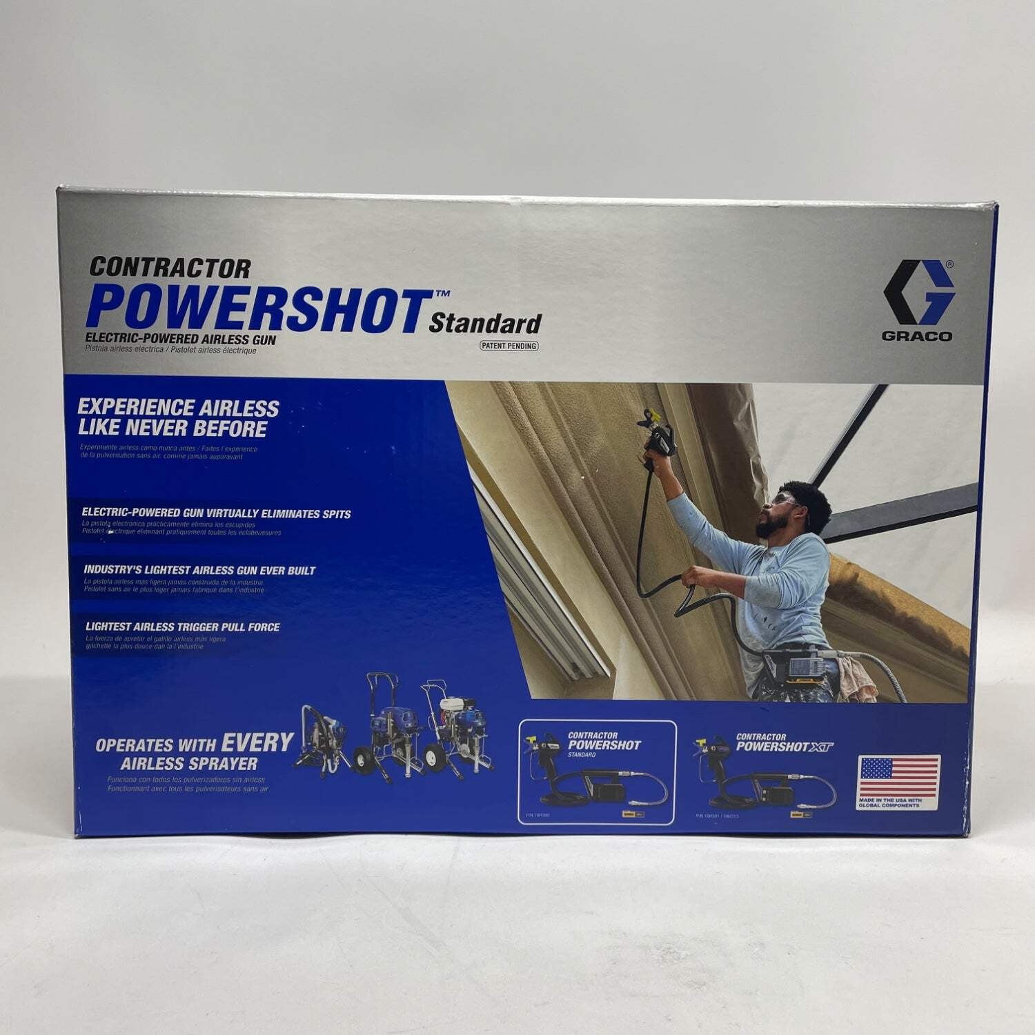 New Graco Powershot Standard 18H300 Electric Powered Airless Gun