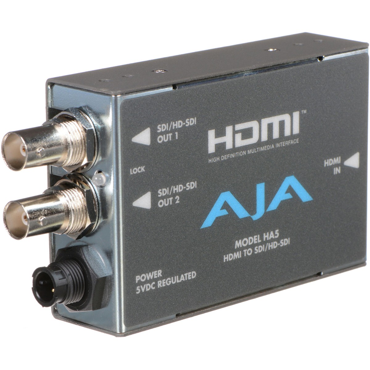 AJA HA5 HDMI to SDI/HD-SDI Video and Audio Converter - SKU#1961886