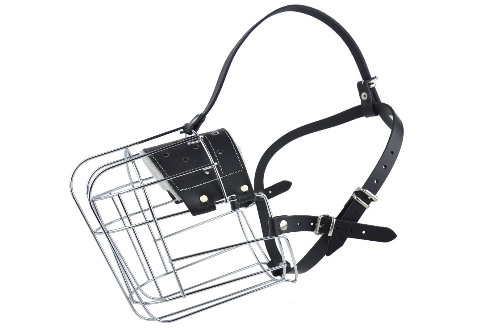 New Metal STRONG Giant Schnauzer Wire Basket Dog Muzzle