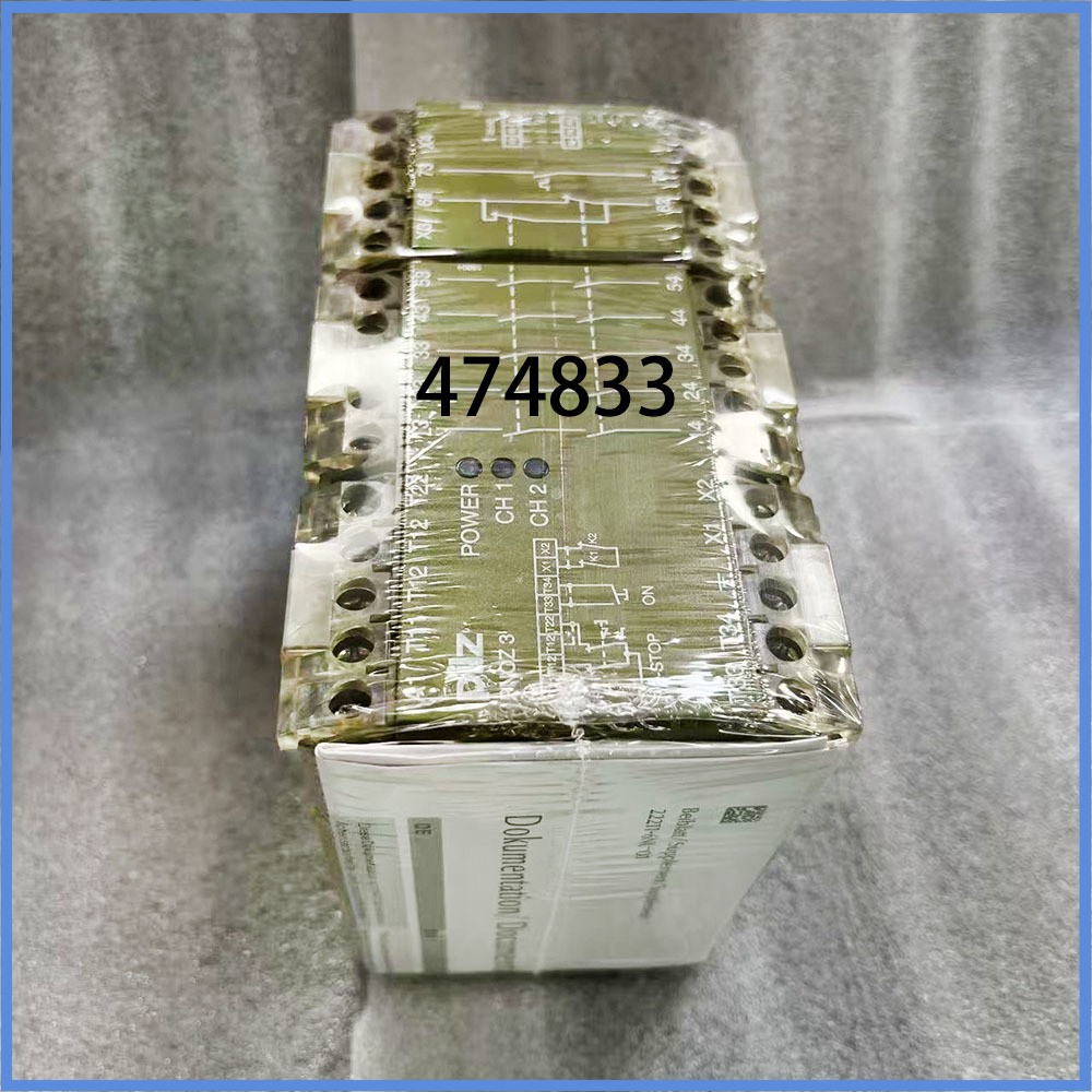 Brand new safety relay 110V AC 474833 PNOZ/3 110VAC 5S 1Ö 1W Pilz Fully Tested