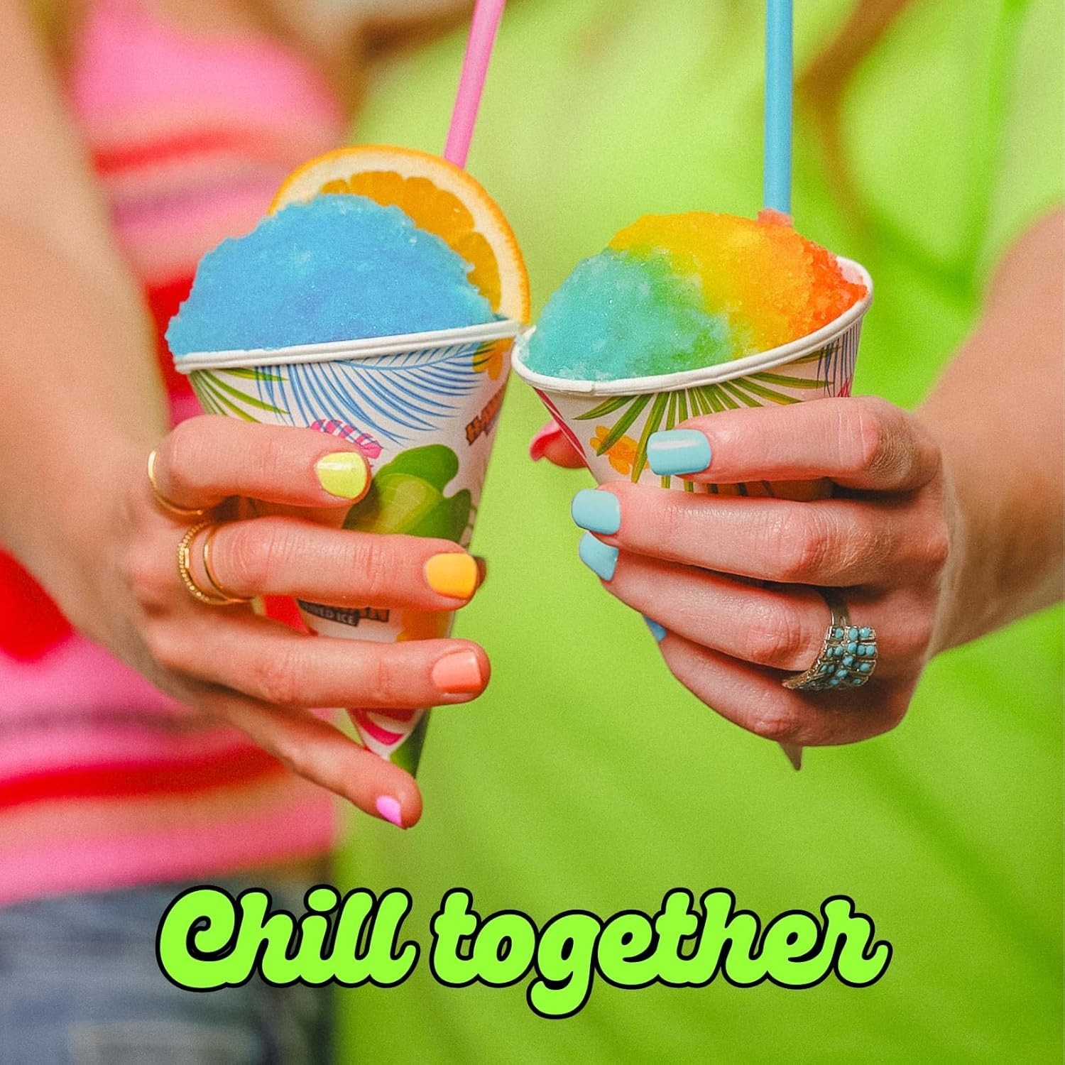 S700 Electric Snow Cone Maker with Cherry, Grape, Blue Raspberry Syrups & Cups