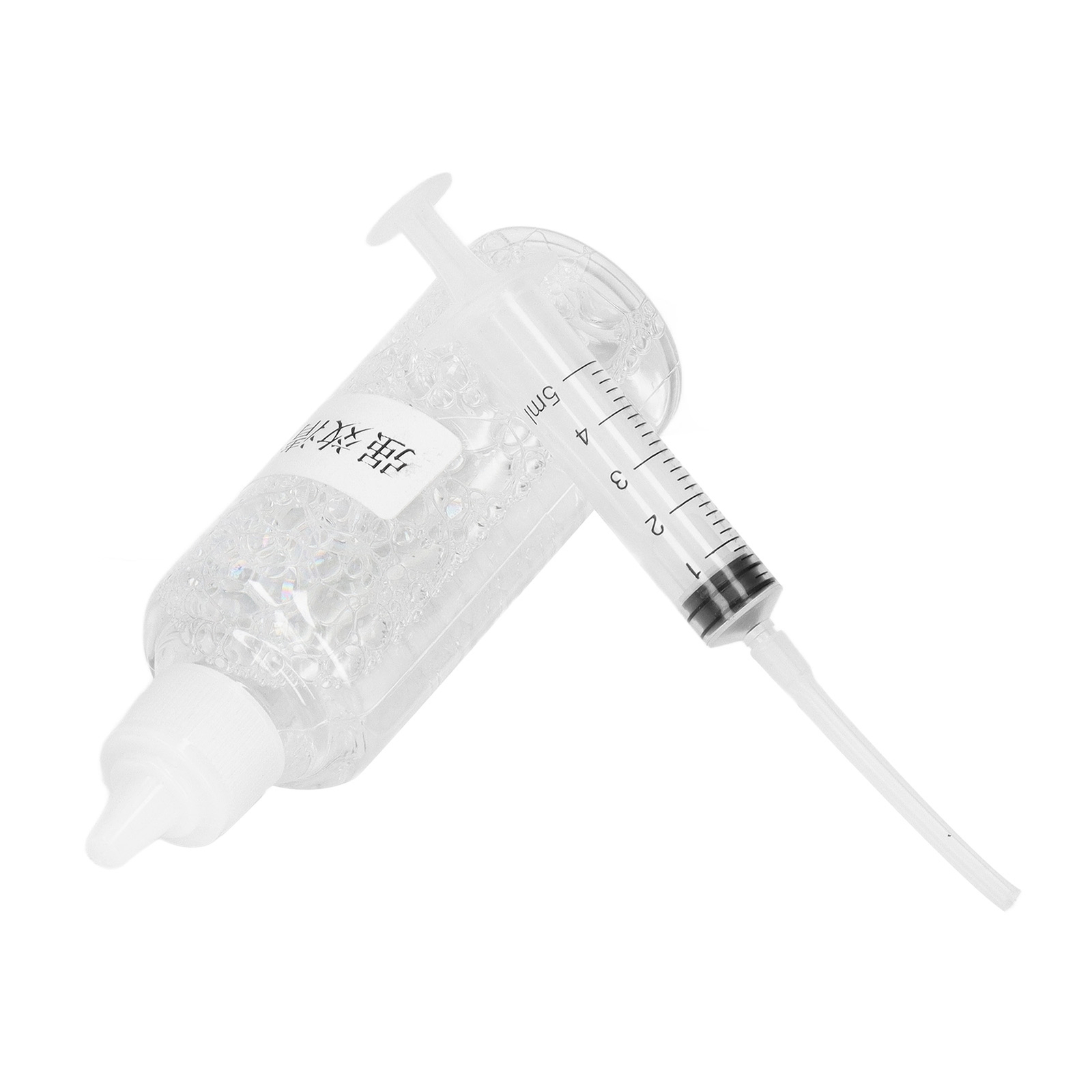 Ink Cleaning Solution Strong Dissolve Nozzle Dye Cleaning Fluid With Syringe