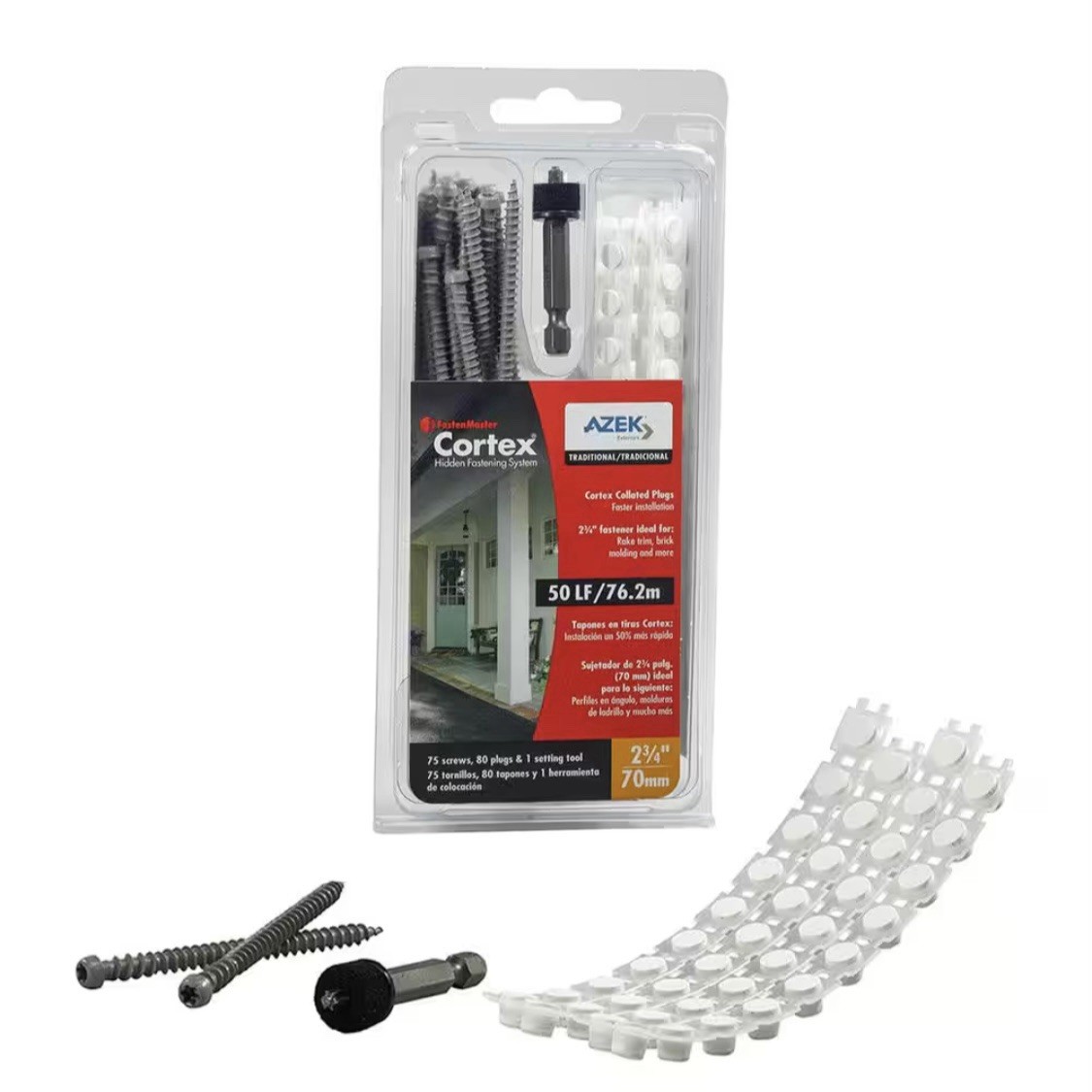 FastenMaster Aztek Collated Cortex Hidden Fastening System 2-3/4” Cortex Screws