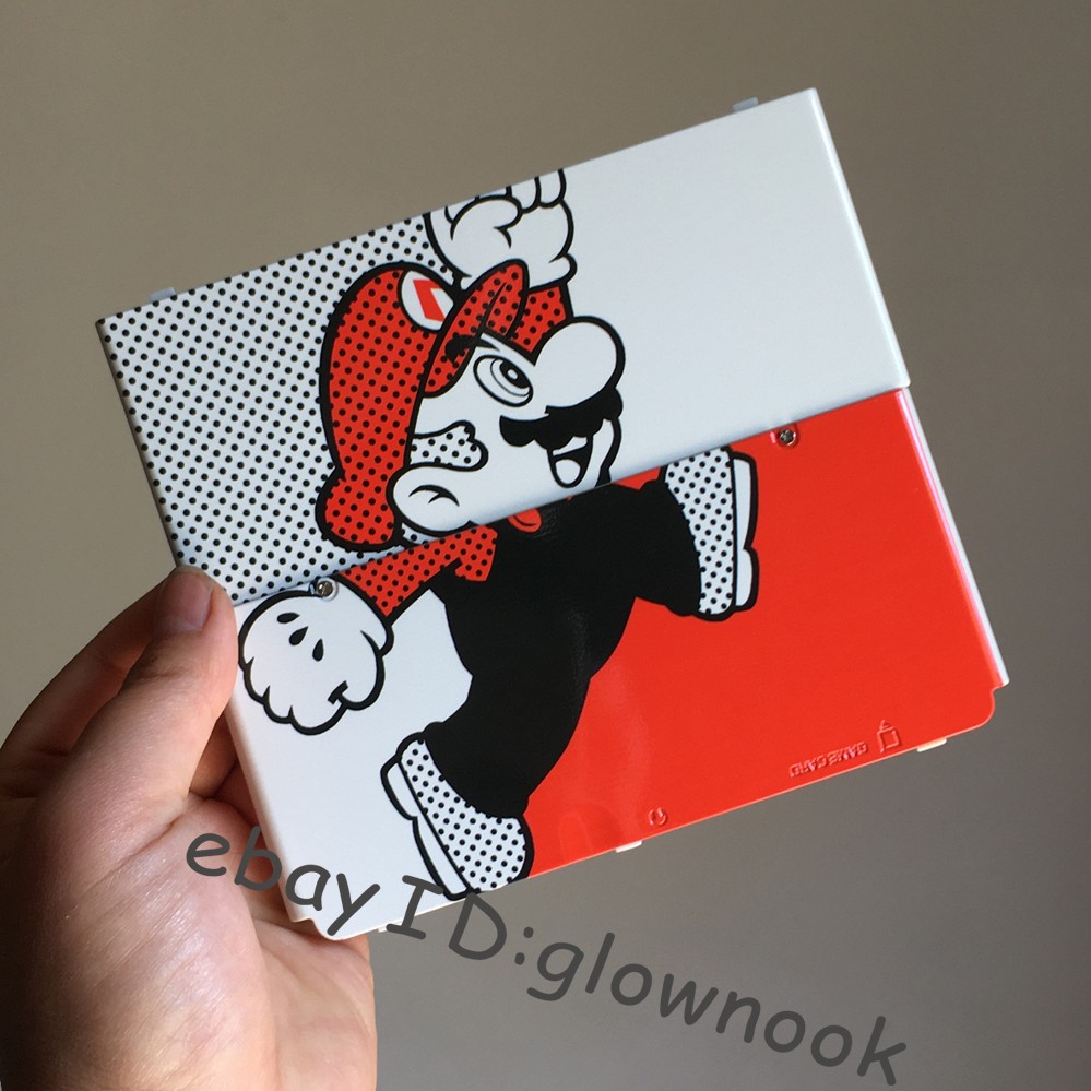 Nintendo Cover Plates plate Docomo mario for New 3DS console Replacement shell