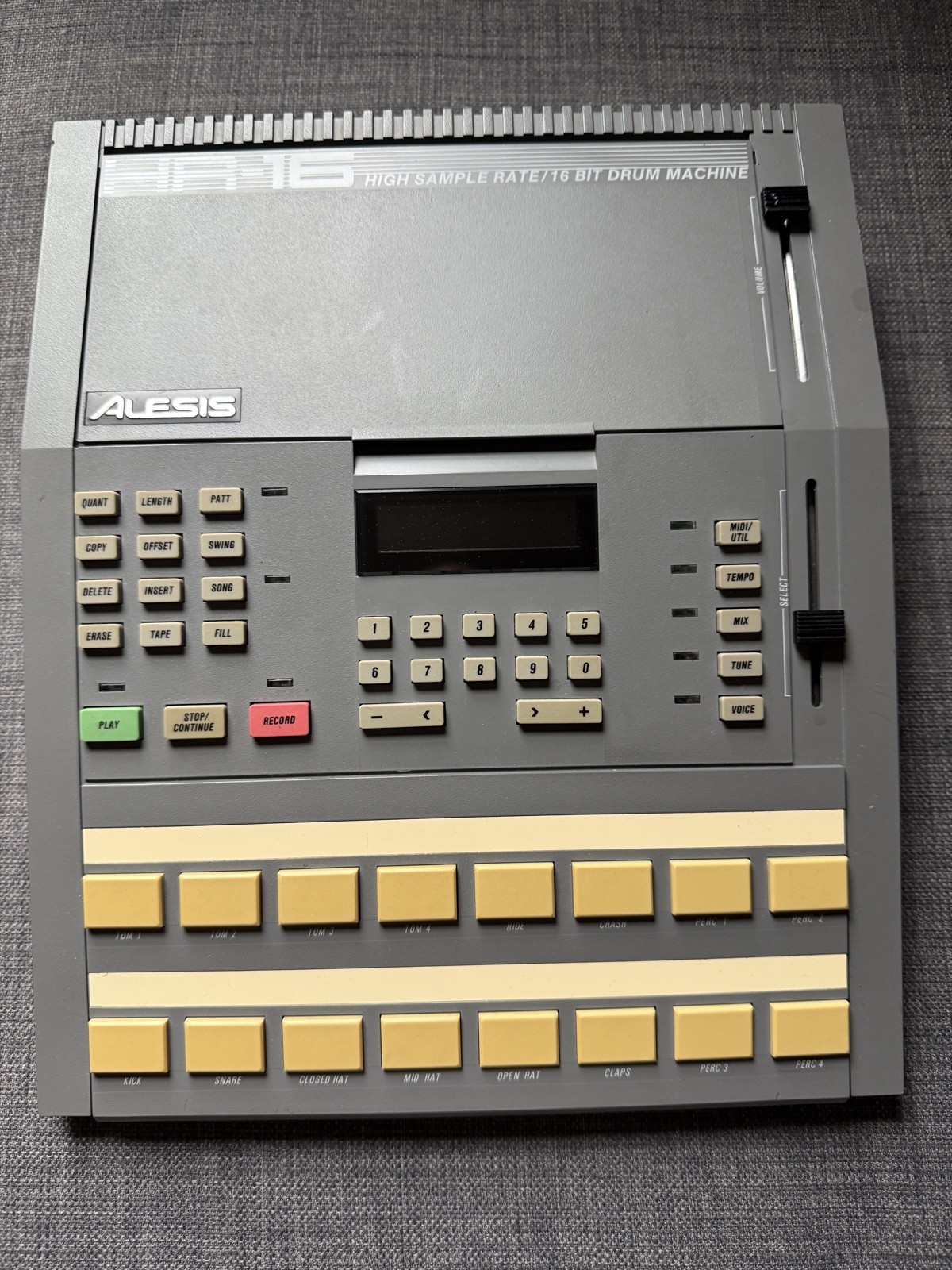 Custom Alesis HR-16 Linn Drum EPROM Sounds LM-1 LM9000 Drum Machine Green LED