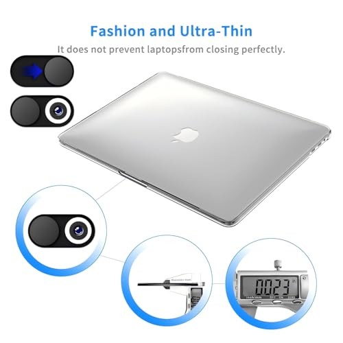 Ultra-Thin Magnetic Sliding Camera Cover, Protects Privacy from Hacker