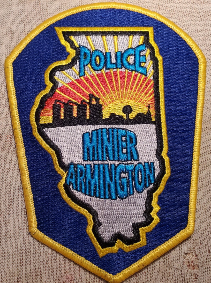 IL Minier/Armington Illinois Police Shoulder Patch