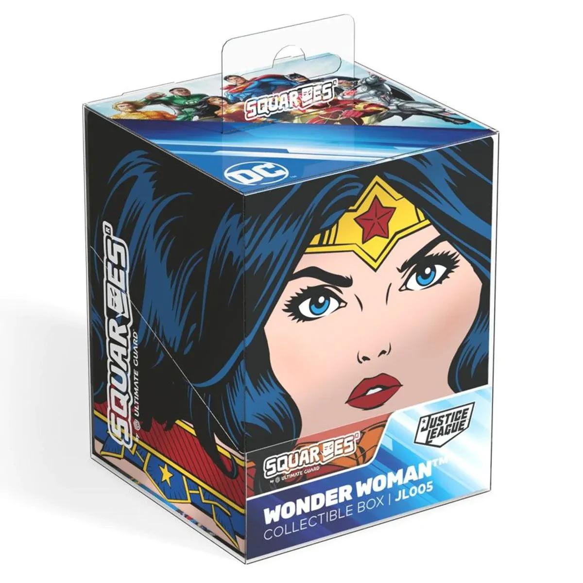 Wonder Woman Collectible Deck Box Squaroes Factory Sealed JL005 New Free Ship US