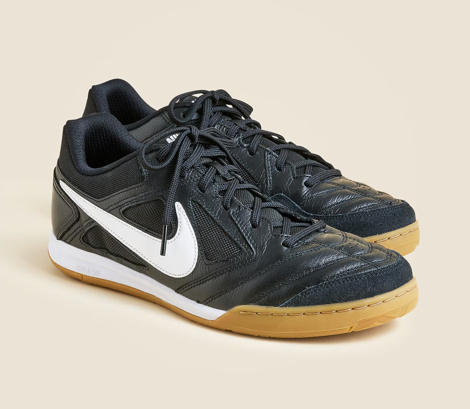 NWB Nike® $115 Men's Gato Sneakers, Black/White, Sz M9.5