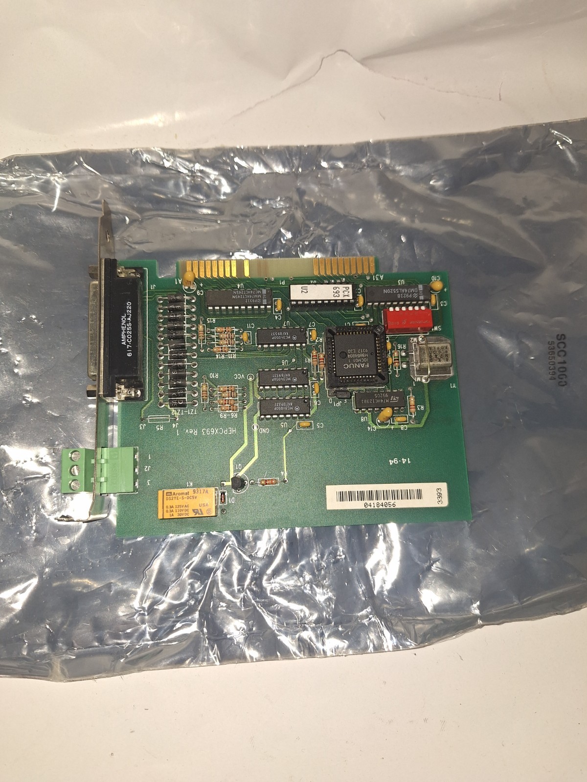 NEW GENUINE GE FANUC HEPCX693 REV. 1 CIRCUIT BOARD, READ DESCRIPTION