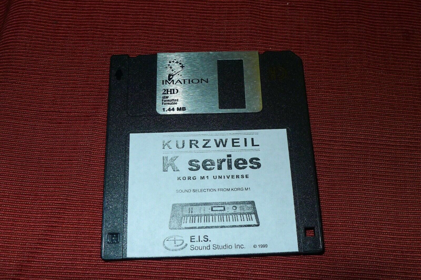 floppy with Korg M1 Universe patches for Kurzweil k2000 k2661 k2500 k2600 pc3k