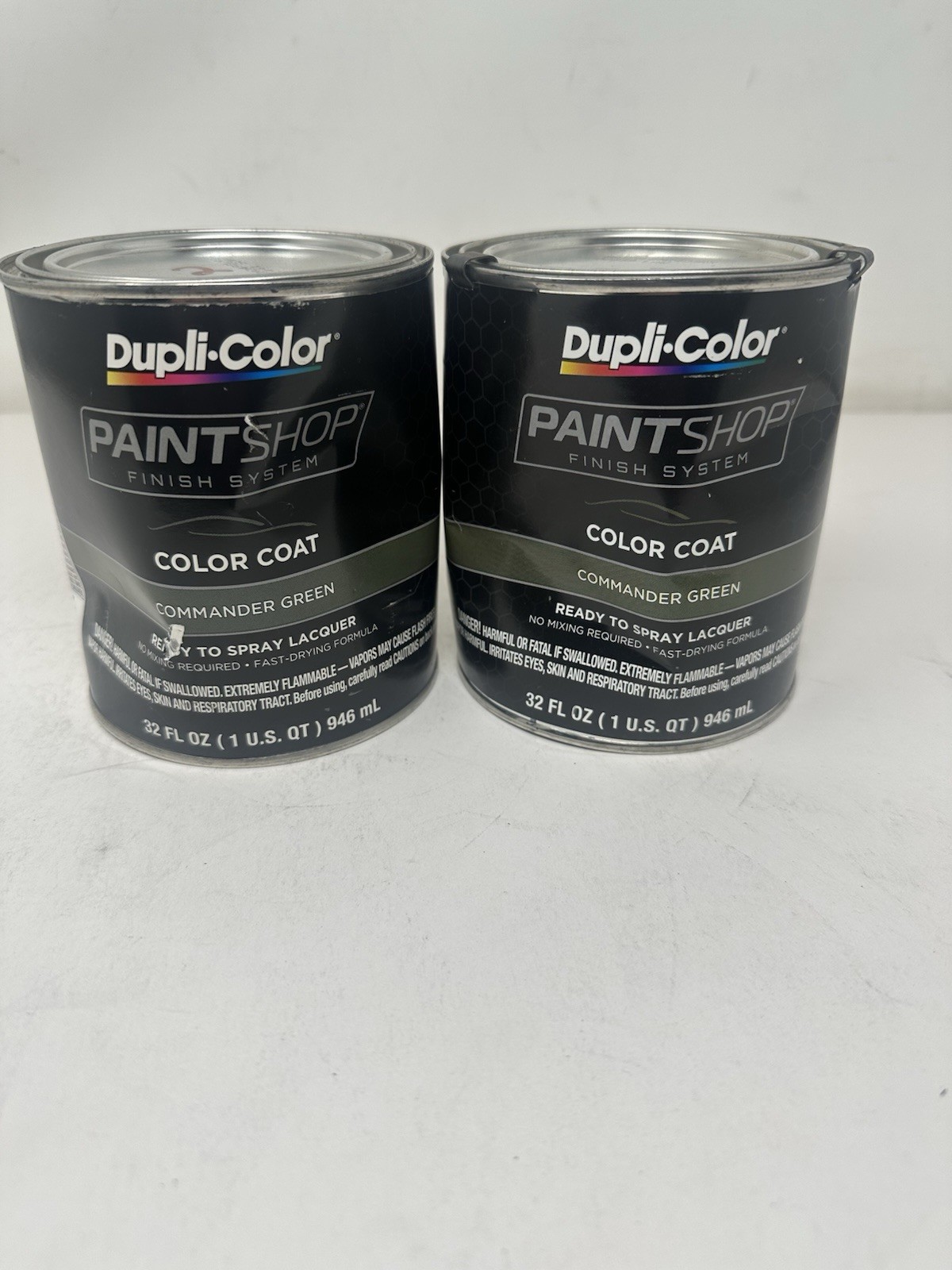2 pack Dupli-Color BSP216 Commander green Paint Shop Finish System  - 32 oz.